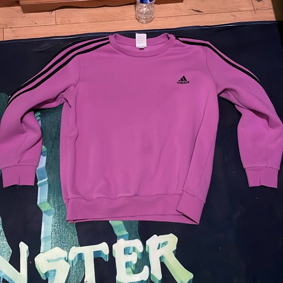 Pink adidas sweatshirt - Picture 1 of 2